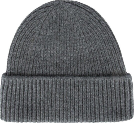 Varsity Beanie cashmere wool S grå
