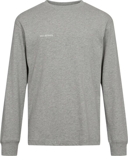 HAN Kjøbenhavn Daily Regular Long Sleeve Tee GREY MELANGE S