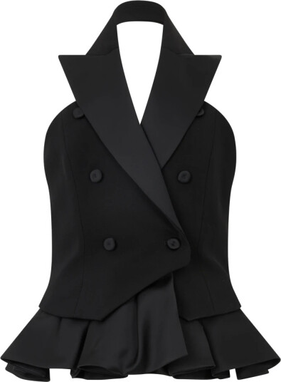 Moschino Dame Topper Svart L, Moschino Dame Topper Svart L,