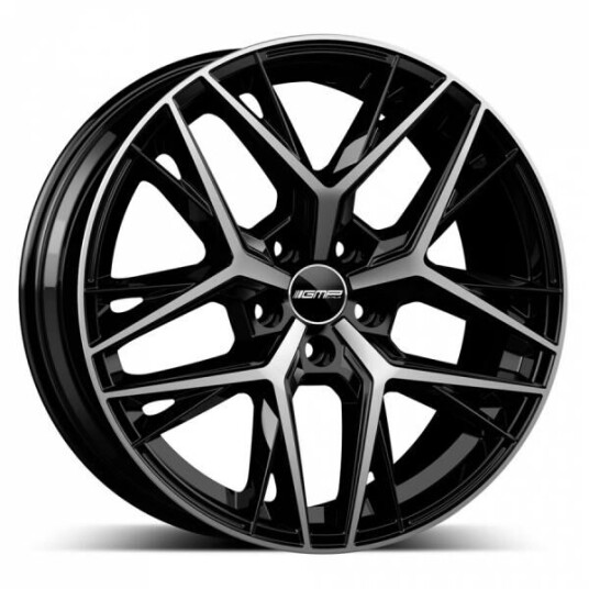 Gmp Lunica Black Machined Face 7.5x19 5x114.3 ET35 B73.1