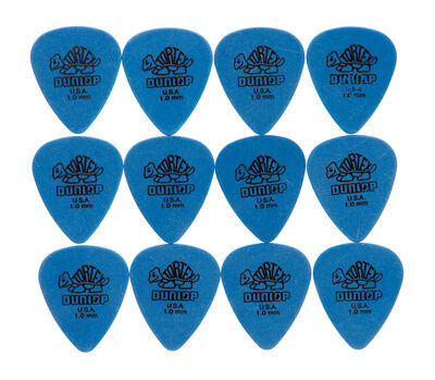 Dunlop Tortex Standard 1,00 Plektren 12 Stück Dunlop Tortex Standard 1,00 Plektren 12 Stück