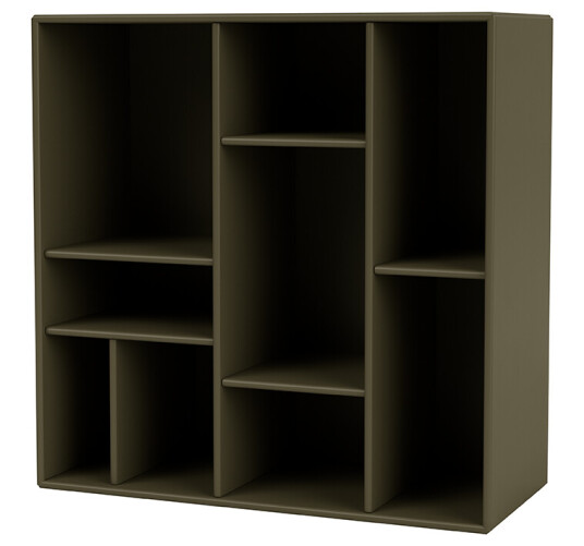 Montana COMPILE dekorativ hylle 69,6x69,6 cm Oregano 139