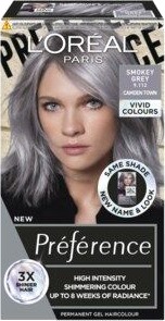 L'Oréal Paris Préférence Vivids 9.112 Smokey Grey L'Oréal Paris Préférence Vivids 9.112 Smokey Grey