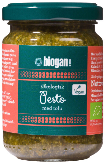 Biogan Vegansk Pesto Grønn 120g