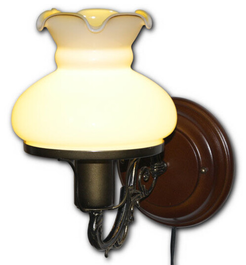12V & 230V Hemsedal vegglampe