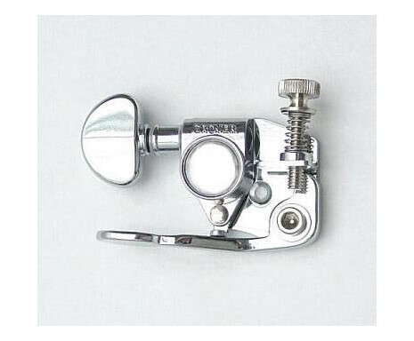 Hipshot Gt1 - Guitar Xtender Lefthand For Grover 102 Rotomatics - Chrome