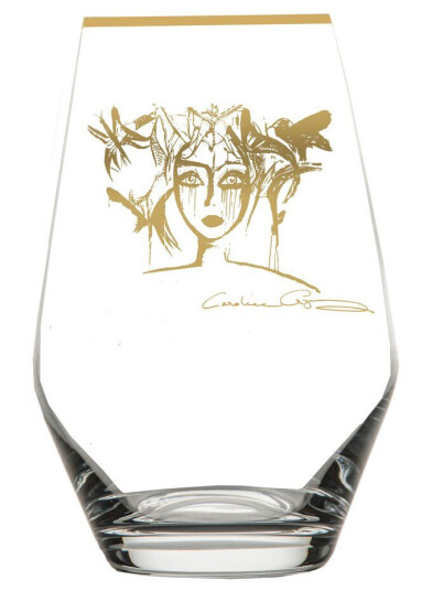 Carolina Gynning Gold Edition Slice of Life drikkeglass 35 cl