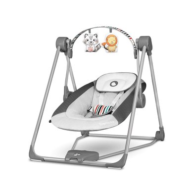 lionelo Baby Bouncer Otto Cozy Grey lionelo Baby Bouncer Otto Cozy Grey