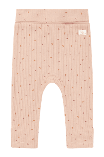 Hust And Claire Hust & Claire Luca Letter AOP leggings til baby rugby tan 56