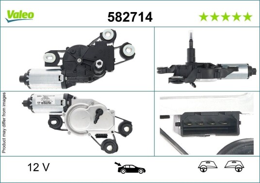 VALEO 582714 Vindusviskermotor
