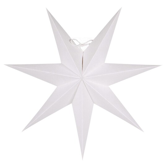 Watt & Veke Greta Julestjerne 44 cm Hvit
