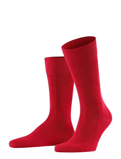 Falke Family Everyday Casual - Red - 47-50