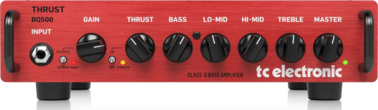 TC Electronic Bq500 500 Watt Portable Bass Head With Mosfet Preamp TC Electronic Bq500 500 Watt Portable Bass Head With Mosfet Preamp