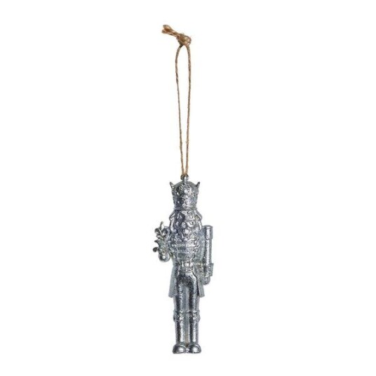 Lene Bjerre - Nuttia ornament nøtteknekker 10 cm sølv Lene Bjerre - Nuttia ornament nøtteknekker 10 cm sølv