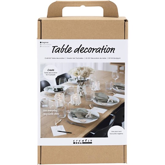 Craft Kit Table Decoration Natural 977697