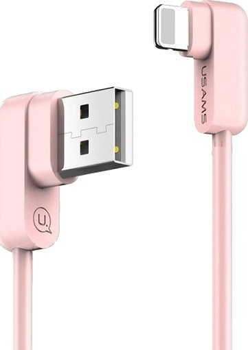 Usams Usb-A - Lightning Usb-Kabel 1,2 M Rosa (Ipusbcy03)