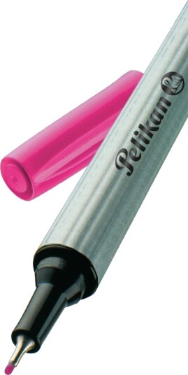Pelikan 96 Rosa Fint Rosa Sølv Rund Metall 0,4 Mm