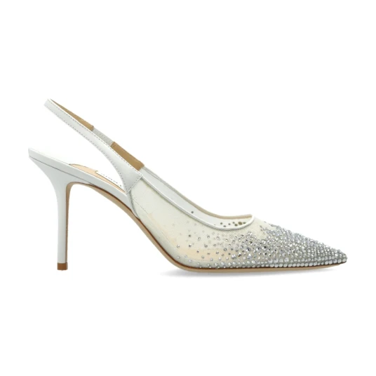 Jimmy Choo, Dame, Sko, Beige, 39 EU,