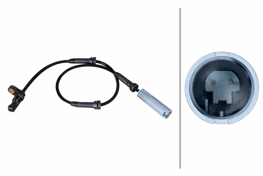 Sensor, ABS HELLA 6PU 358 216-571