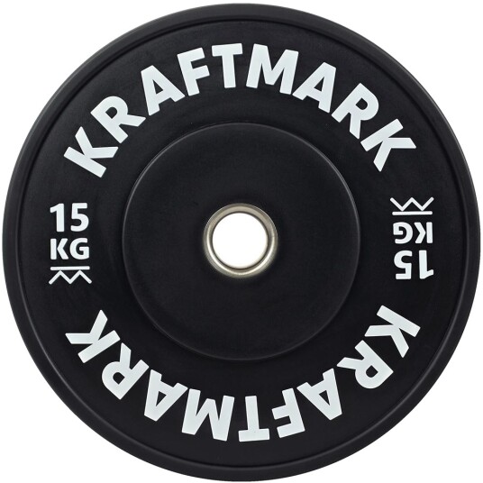 Kraftmark Bumperplate 3.0, Vektplater Bumper Vekt 15 kg