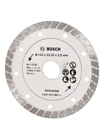 Bosch Turbo Diamantkappeskive 115 mm for Elektroverktøy