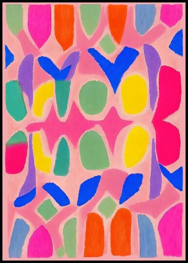 Vivid Harmony Plakat Plakat / 21x30cm
