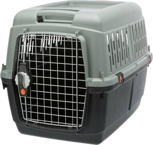 Trixie Be Eco Giona 5 Transport Box M: 60 61 81 cm Anthracite/Grey-Green