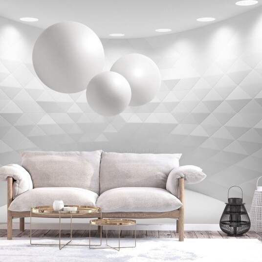 Fototapet Geometric Room 300x210 - Artgeist sp. z o. o.