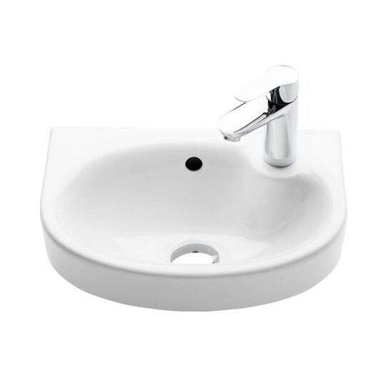 Porsgrund Glow Asymmetrisk Vegg Hvit / Høyre GRO-6000279