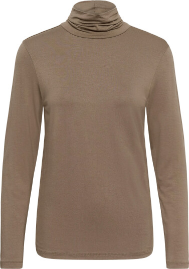 Soaked Slhanadi Rollneck Ls Brown L