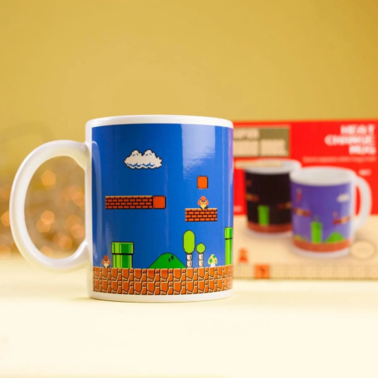 Super Mario Bros VarmefØLsom Kopp Super Mario Bros VarmefØLsom Kopp