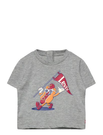 Levi"s Lvb Parading Hot Dog Tee Grey 92 Levi"s Lvb Parading Hot Dog Tee Grey 92