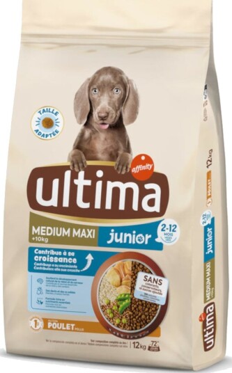 Affinity Ultima Tørrfôr Ultima Medium Maxi Junior Chicken 2 X 12 kg