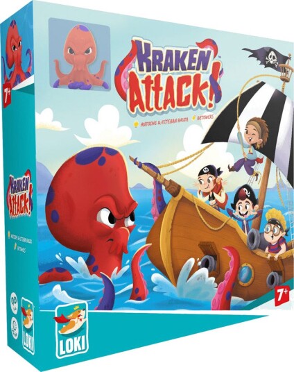 Loki Kraken Attack Brettspill 7+ År