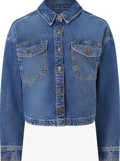 Lee   Denimskjorte Flap Pocket Shirt   Blå