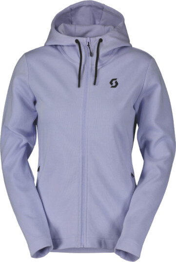 SCOTT Tech Zip Hoody til Kvinner, Moon Blue