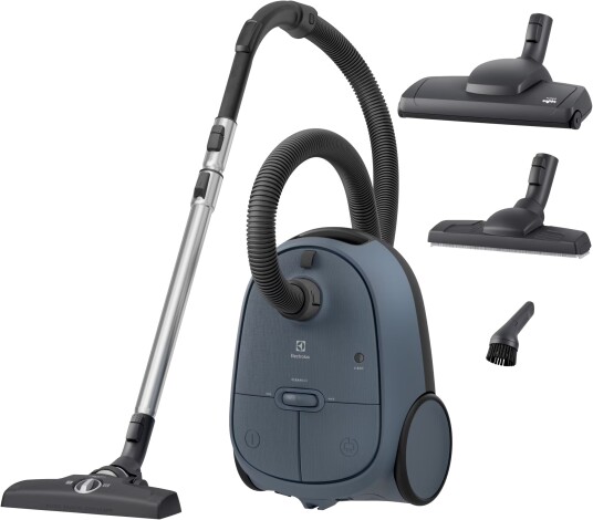 Electrolux Clean 600 Bagged Gulvstøvsuger med Dust Magnet Silent-munstykke EB61C4DB