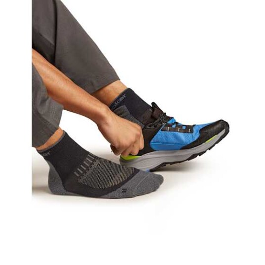 Icebreaker Merino Hike+ Light Mini Herre Black/Obsidian M(42-44)