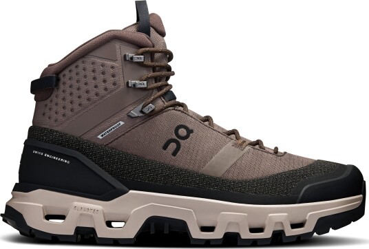On Mens Cloudrock Trek Waterproof Ash/Fog 43"