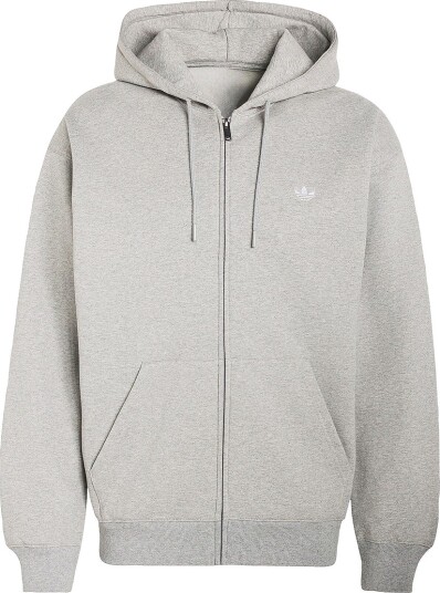 Adidas Originals Hettegenser Ess Fz Hd Grå