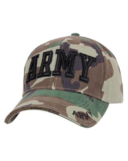 Rothco Baseball Cap Camouflage Grønn, Brun