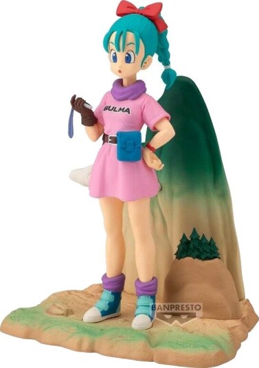 Northix Dragon Ball Bulma-figur 13 cm samleobjekt