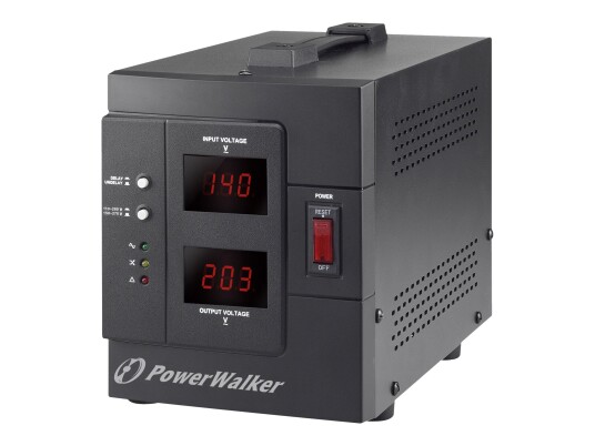 PowerWalker AVR 3000 SIV FR - automatisk spenningsregulator - 2400 watt - 3000 VA
