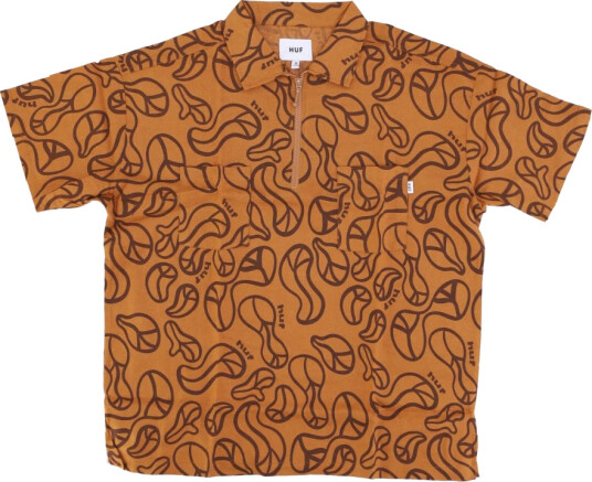 HUF Dame Topper Oransje S,