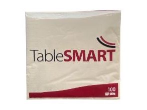 Serviet Tablesmart 40X40cm 3-Lag Fsc Cream,12 Pk X 100 Stk