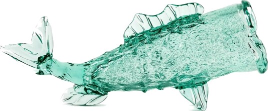 POLSPOTTEN Jar Fish   Nude   L48X W12X H20CM