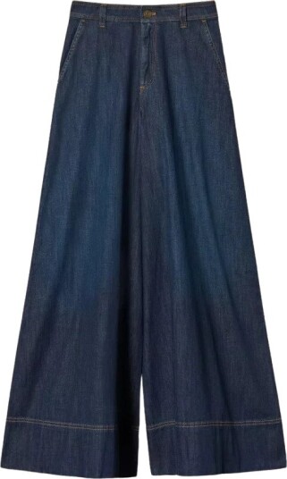 Twinset, Dame, Jeans, Blå, W28,