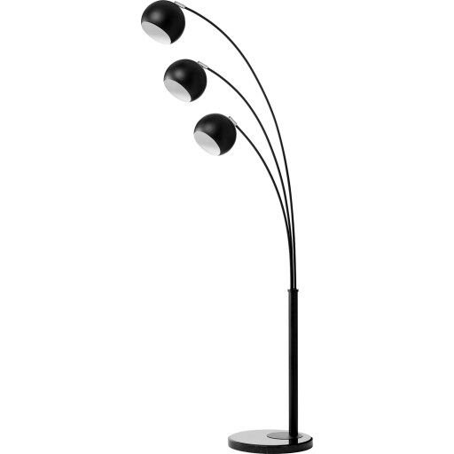 Nielsen Nice Trio gulvlampe, matt sort Nielsen Nice Trio gulvlampe, matt sort