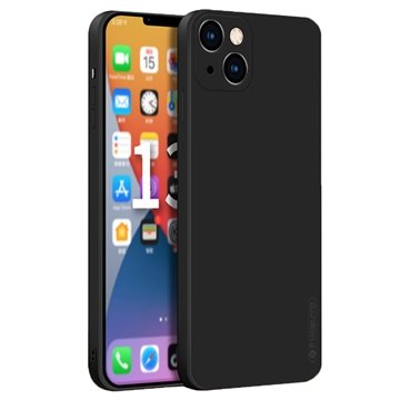 iPhone 13 Pinwuyo Liquid Silikondeksel Svart