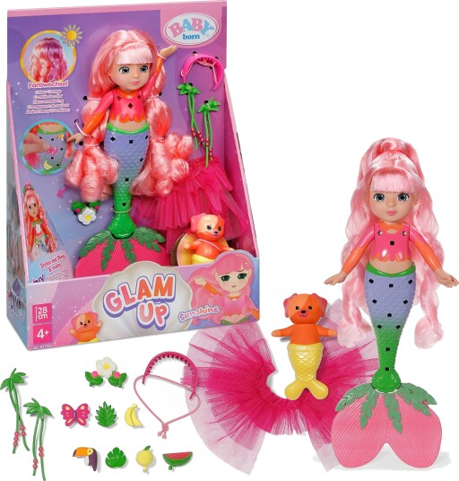 BABY born Baby Born Glam Up Sunshine Pink ONE SIZE